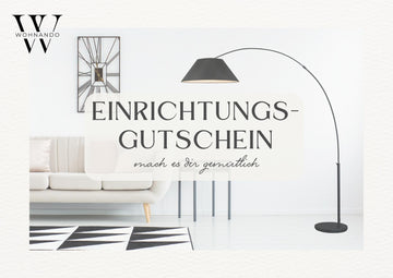 Wohnando-Geschenkgutschein