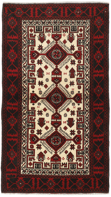 MY-RUG Teppich "Belutsch" Gul-Muster, Handgeknüpft