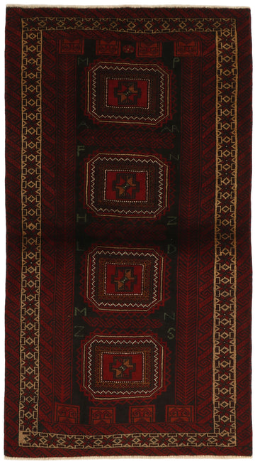MY-RUG Teppich "Belutsch" Gul-Muster, Handgeknüpft
