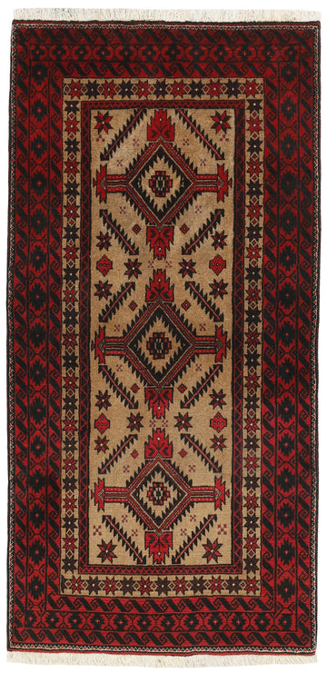 MY-RUG Teppich "Belutsch" Gul-Muster, Handgeknüpft