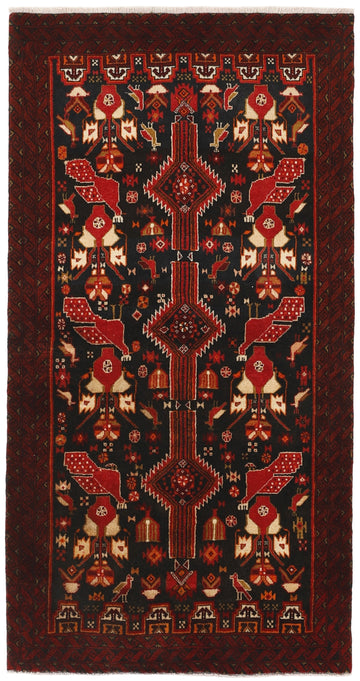 MY-RUG Teppich "Belutsch" Gul-Muster, Handgeknüpft