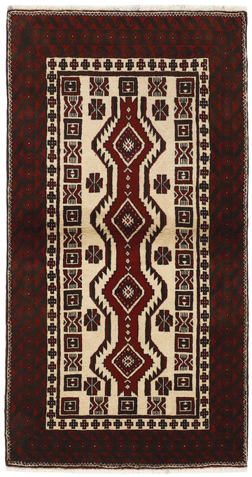 MY-RUG Teppich "Belutsch" Gul-Muster, Handgeknüpft