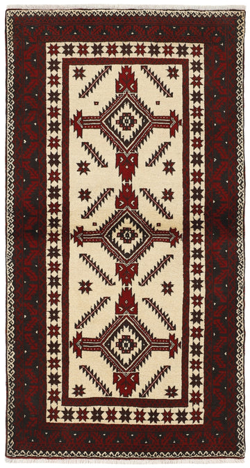 MY-RUG Teppich "Belutsch" Gul-Muster, Handgeknüpft