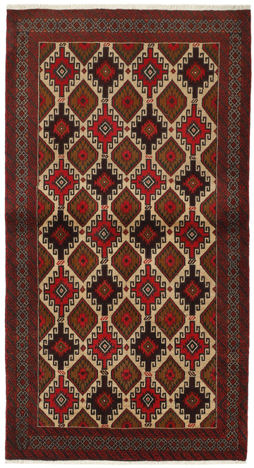 MY-RUG Teppich "Belutsch" Gul-Muster, Handgeknüpft