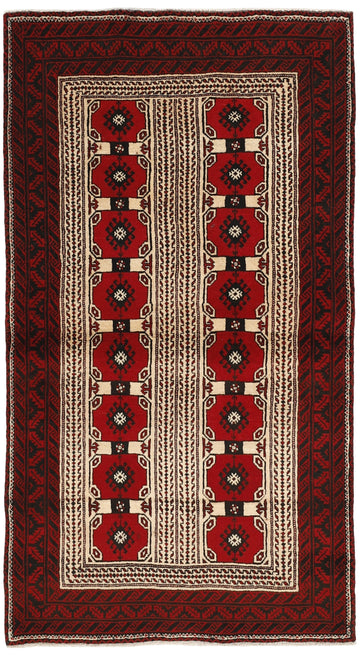 MY-RUG Teppich "Belutsch" Gul-Muster, Handgeknüpft