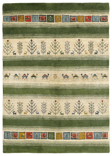 MY-RUG Teppich "Gabeh" Baummuster, Handgeknüpft