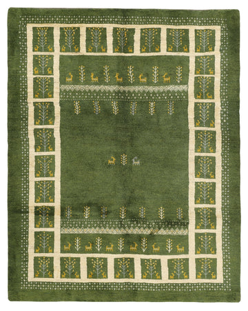 MY-RUG Teppich "Gabeh" Geometrische Streifen und Blöcke, Handgeknüpft