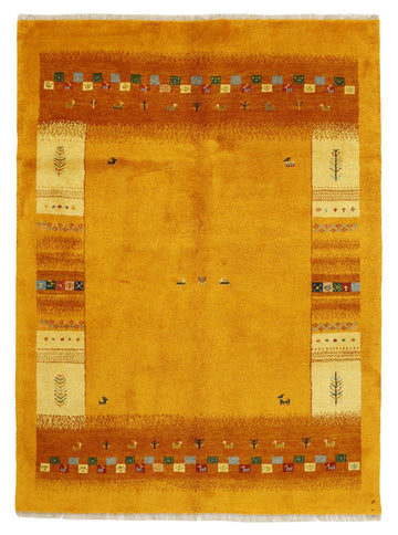 MY-RUG Teppich "Gabeh" Geometrische Streifen und Blöcke, Handgeknüpft