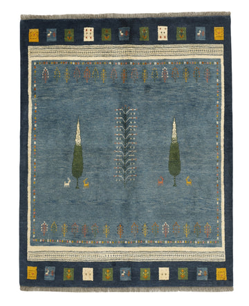 MY-RUG Teppich "Gabeh" Baummuster, Handgeknüpft