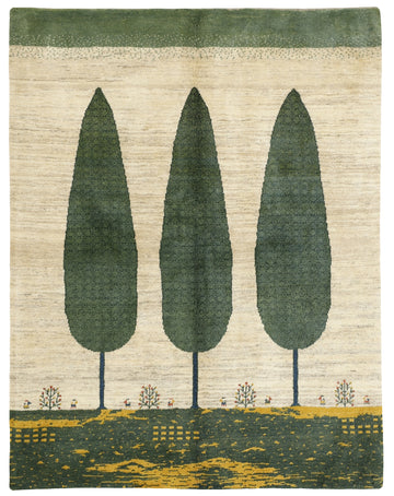 MY-RUG Teppich "Gabeh" Baummuster, Handgeknüpft