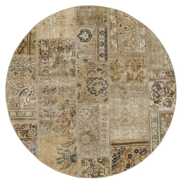MY-RUG Teppich "Vintage Patch Work" Floral & Ornamentiert, Handgeknüpft