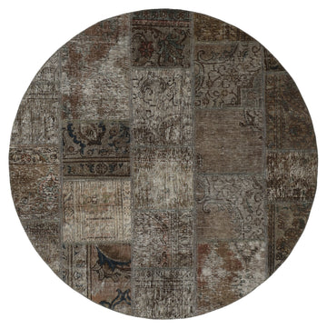 MY-RUG Teppich "Vintage Patch Work" Floral & Ornamentiert, Handgeknüpft