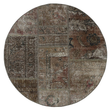 MY-RUG Teppich "Vintage Patch Work" Floral & Ornamentiert, Handgeknüpft