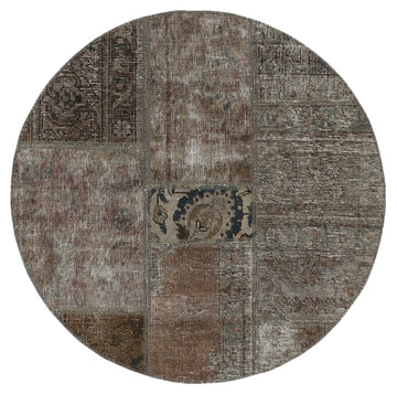 MY-RUG Teppich "Vintage Patch Work" Floral & Ornamentiert, Handgeknüpft