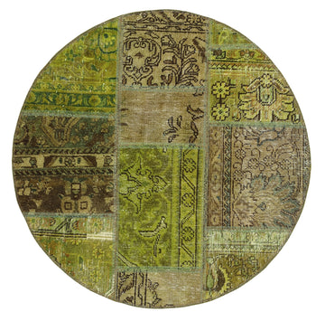 MY-RUG Teppich "Vintage Patch Work" Floral & Ornamentiert, Handgeknüpft