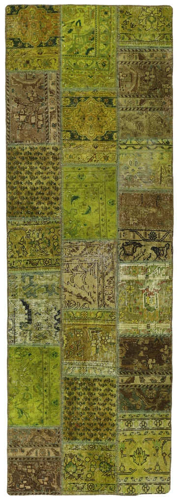 MY-RUG Teppich "Vintage Patch Work" Floral & Ornamentiert, Handgeknüpft