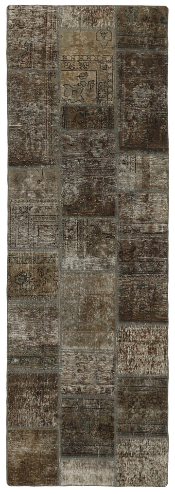 MY-RUG Teppich "Vintage Patch Work" Floral & Ornamentiert, Handgeknüpft