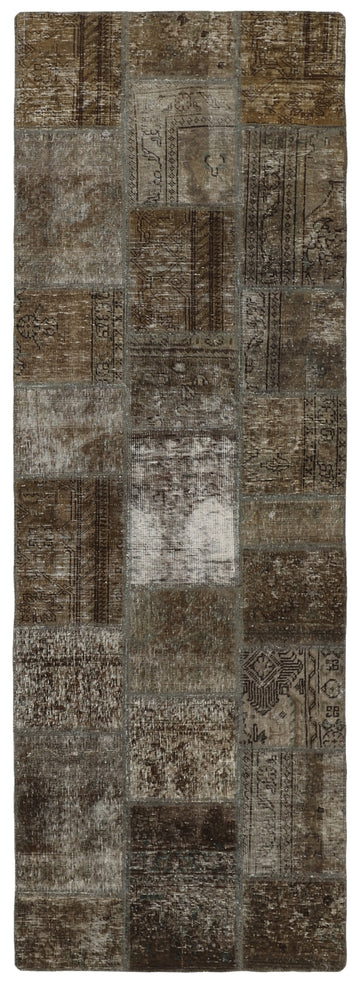 MY-RUG Teppich "Vintage Patch Work" Floral & Ornamentiert, Handgeknüpft