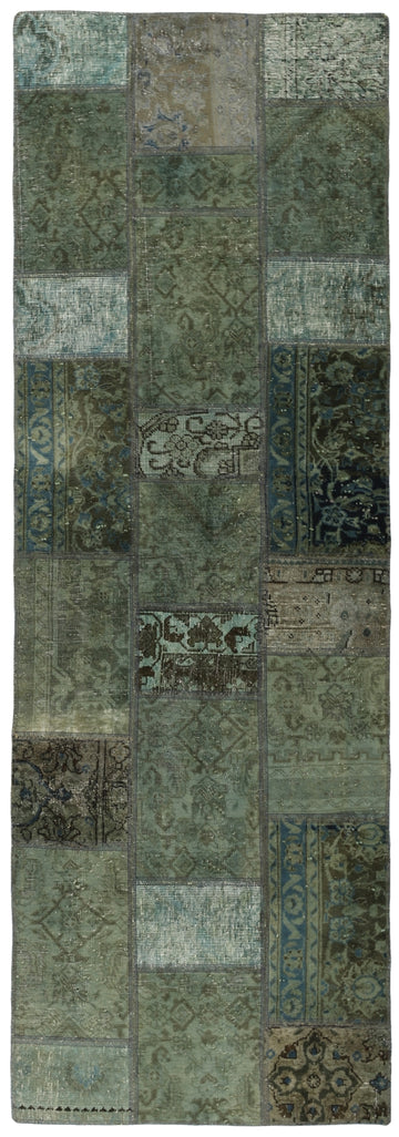 MY-RUG Teppich "Vintage Patch Work" Floral & Ornamentiert, Handgeknüpft