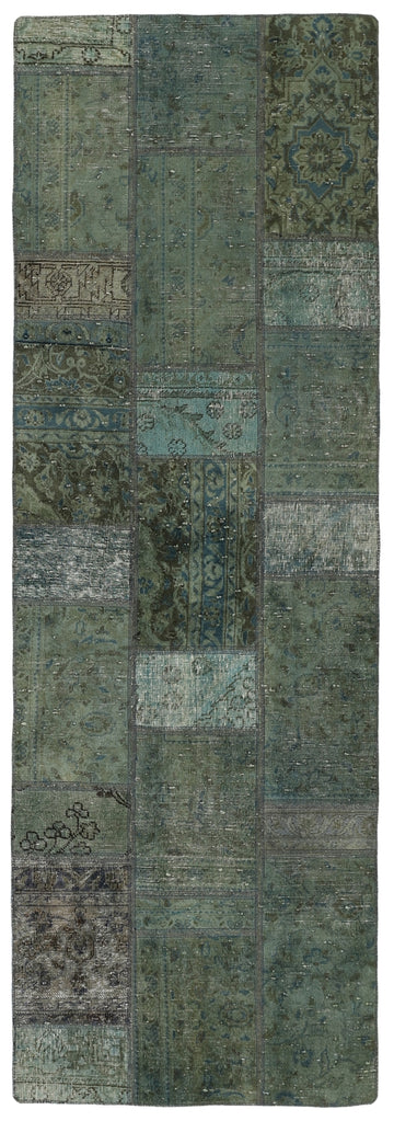 MY-RUG Teppich "Vintage Patch Work" Floral & Ornamentiert, Handgeknüpft