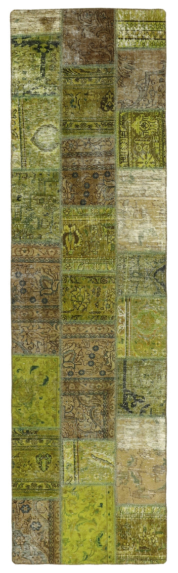 MY-RUG Teppich "Vintage Patch Work" Floral & Ornamentiert, Handgeknüpft