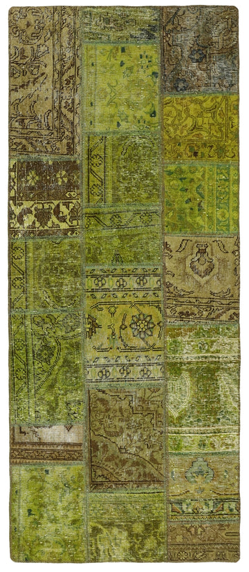 MY-RUG Teppich "Vintage Patch Work" Floral & Ornamentiert, Handgeknüpft