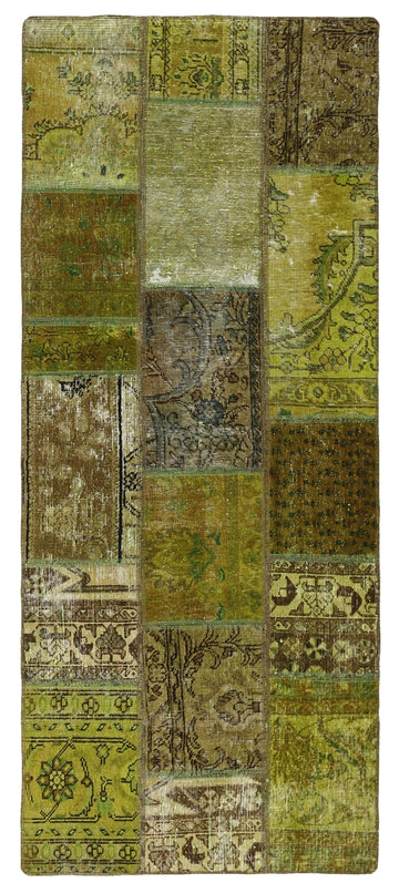 MY-RUG Teppich "Vintage Patch Work" Floral & Ornamentiert, Handgeknüpft