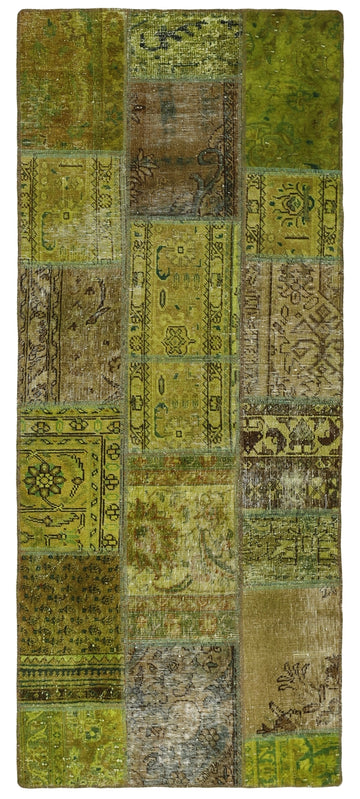 MY-RUG Teppich "Vintage Patch Work" Floral & Ornamentiert, Handgeknüpft