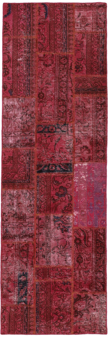 MY-RUG Teppich "Vintage Patch Work" Floral & Ornamentiert, Handgeknüpft