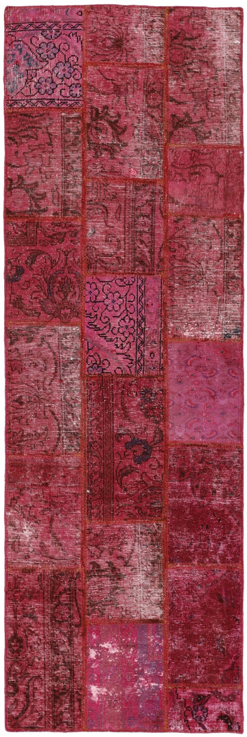 MY-RUG Teppich "Vintage Patch Work" Floral & Ornamentiert, Handgeknüpft