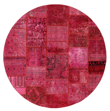 MY-RUG Teppich "Vintage Patch Work" Floral & Ornamentiert, Handgeknüpft