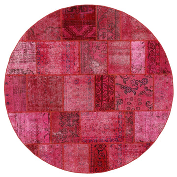 MY-RUG Teppich "Vintage Patch Work" Floral & Ornamentiert, Handgeknüpft