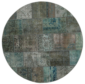 MY-RUG Teppich "Vintage Patch Work" Floral & Ornamentiert, Handgeknüpft