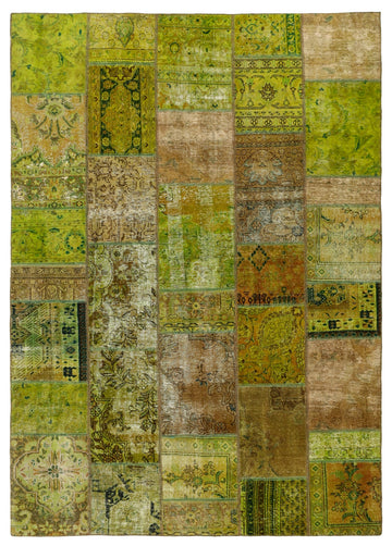 MY-RUG Teppich "Vintage Patch Work" Floral & Ornamentiert, Handgeknüpft