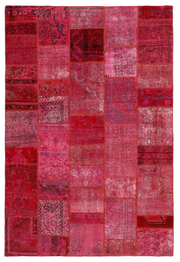 MY-RUG Teppich "Vintage Patch Work" Floral & Ornamentiert, Handgeknüpft