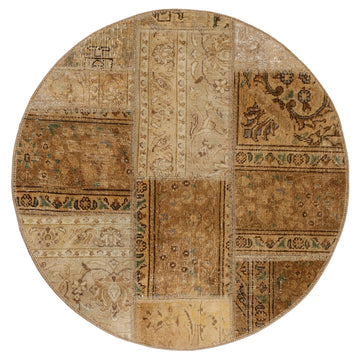 MY-RUG Teppich "Vintage Patch Work" Floral & Ornamentiert, Handgeknüpft