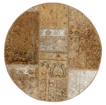 MY-RUG Teppich "Vintage Patch Work" Floral & Ornamentiert, Handgeknüpft