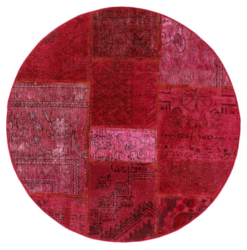 MY-RUG Teppich "Vintage Patch Work" Floral & Ornamentiert, Handgeknüpft