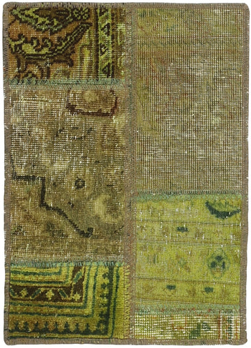 MY-RUG Teppich "Vintage Patch Work" Floral & Ornamentiert, Handgeknüpft