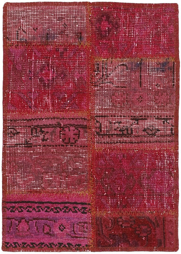 MY-RUG Teppich "Vintage Patch Work" Floral & Ornamentiert, Handgeknüpft