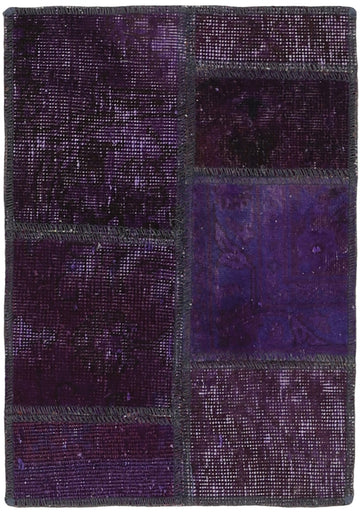 MY-RUG Teppich "Vintage Patch Work" Floral & Ornamentiert, Handgeknüpft