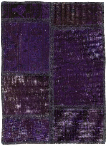 MY-RUG Teppich "Vintage Patch Work" Floral & Ornamentiert, Handgeknüpft