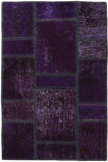 MY-RUG Teppich "Vintage Patch Work" Floral & Ornamentiert, Handgeknüpft