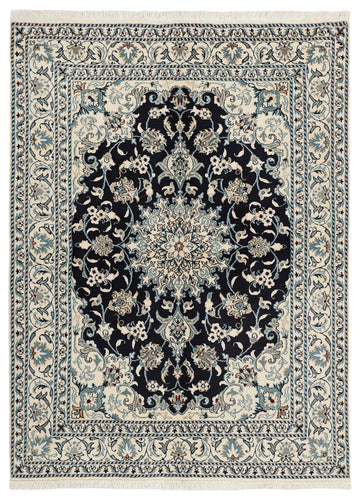 MY-RUG Teppich "Nain Kashmar" Medaillon-Design, Handgeknüpft