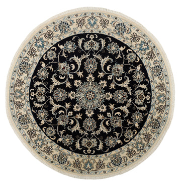 MY-RUG Teppich "Nain Kashmar" Medaillon-Design, Handgeknüpft