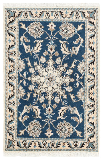 MY-RUG Teppich "Nain Kashmar" Medaillon-Design, Handgeknüpft