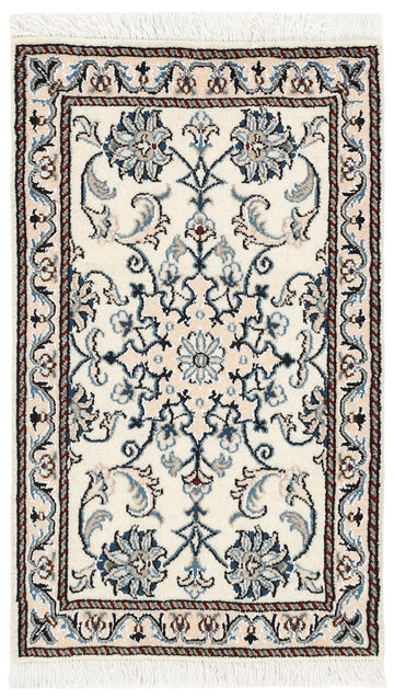 MY-RUG Teppich "Nain Kashmar" Medaillon-Design, Handgeknüpft