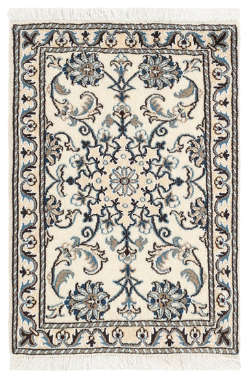 MY-RUG Teppich "Nain Kashmar" Medaillon-Design, Handgeknüpft