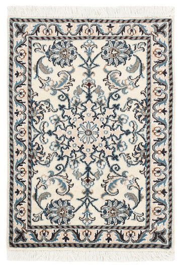 MY-RUG Teppich "Nain Kashmar" Medaillon-Design, Handgeknüpft