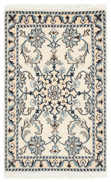 MY-RUG Teppich "Nain Kashmar" Medaillon-Design, Handgeknüpft